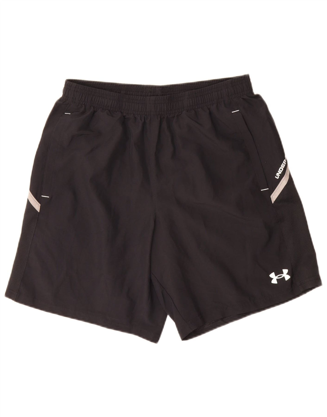 Under Armour Herren Sportshorts Mittelschwarzes Polyester
