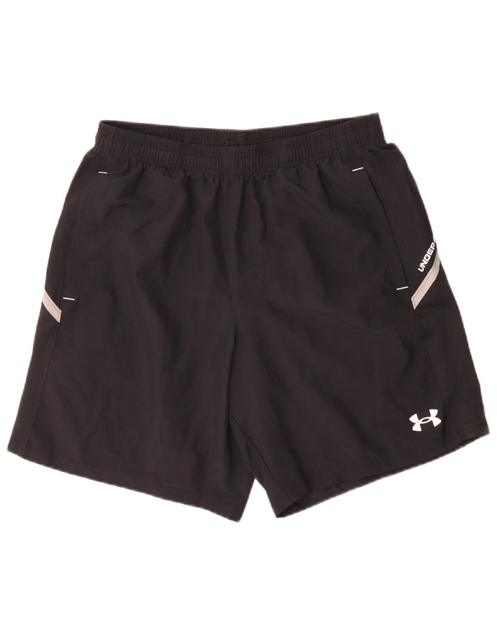 Under Armour Herren Sportshorts Mittelschwarzes Polyester
