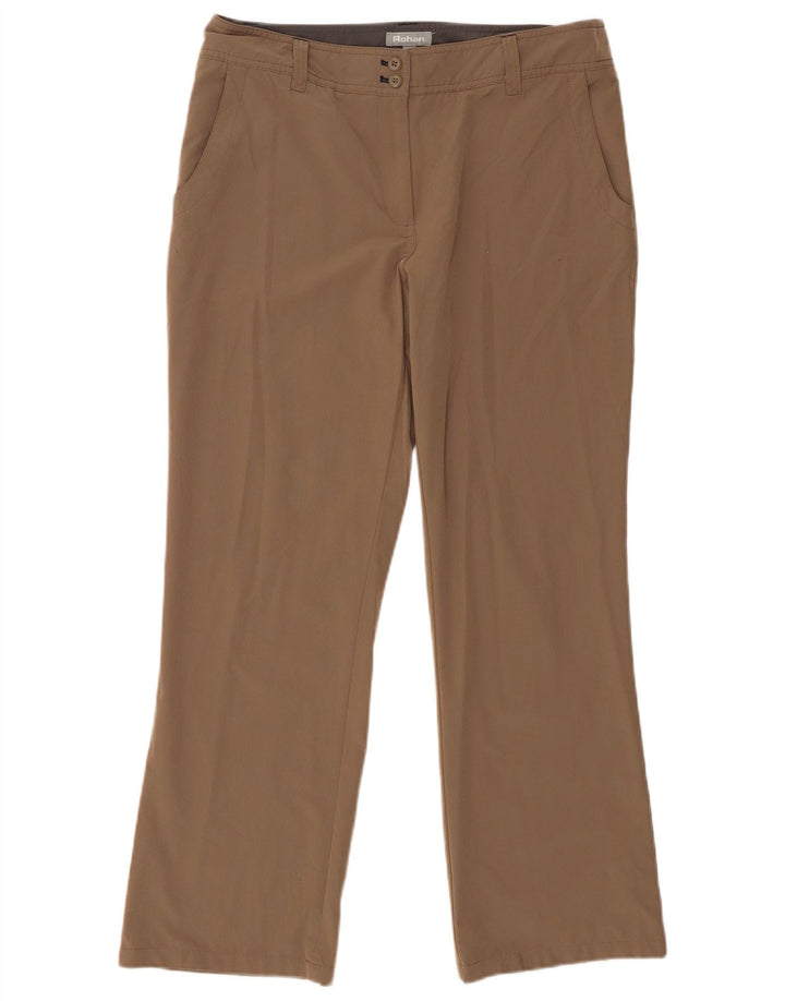 Gerade Chino-Hose für Damen von Rohan, UK 12, Größe M, W34, L28, Braun, Polyamid