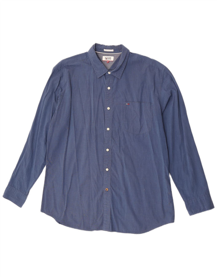Tommy Hilfiger Herrenhemd 2XL Blau