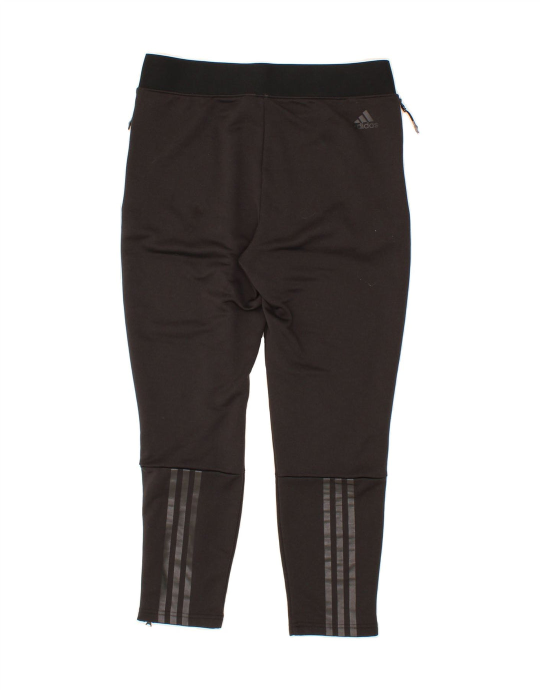 ADIDAS Womens Tracksuit Trousers UK 8/10 Small   Black Polyester Vintage Adidas and Second-Hand Adidas from Messina Hembry 