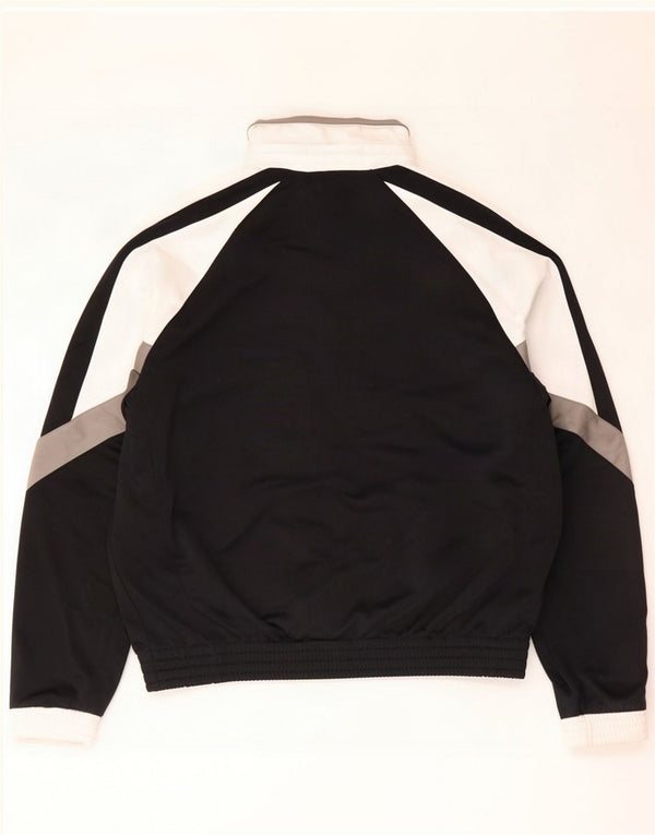 Champion Herren-Trainingsanzug-Oberteil, Jacke XL, schwarzes Farbblock-Polyester