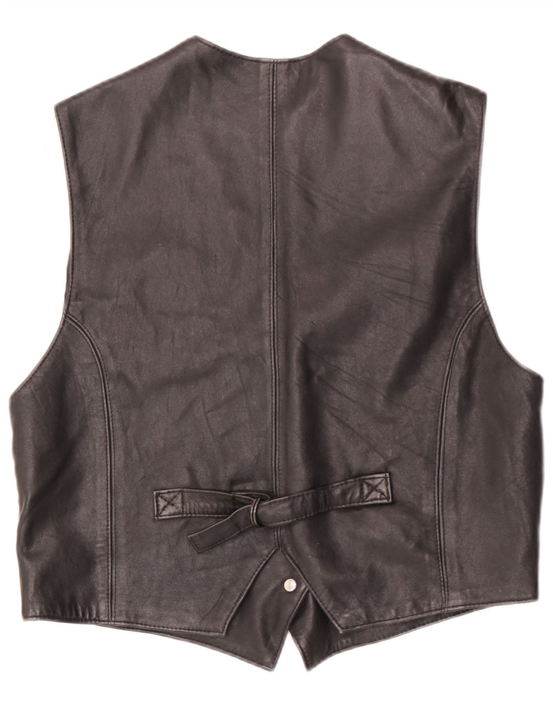 Joy Damen Lederweste IT 44 Medium Schwarz