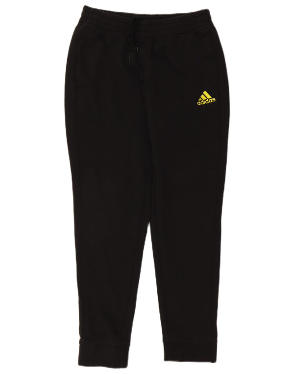 Adidas Herren Trainingshose Jogger UK 42/44 Große schwarze Baumwolle