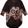 Desigual Damen Graphic Bubble Dress EU 36 Small Schwarz Geometrisch