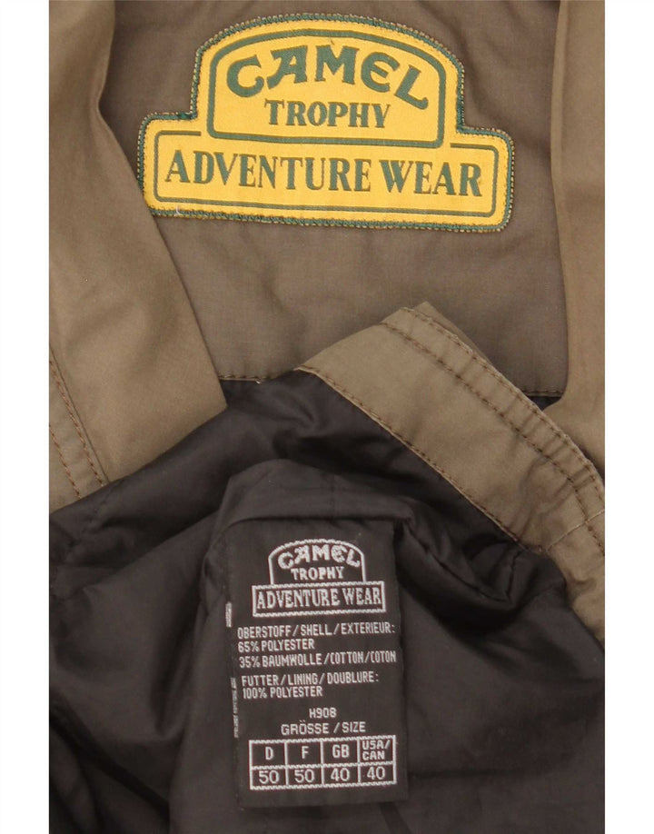 Camel Active Herren-Utility-Gilet UK 40 Large Khaki Polyester