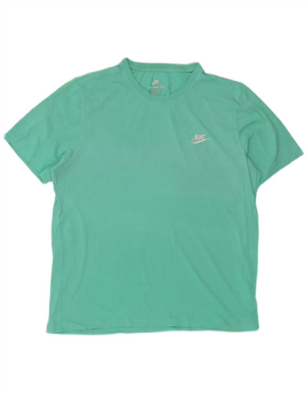 Nike Herren T-Shirt Top XL Türkis Baumwolle