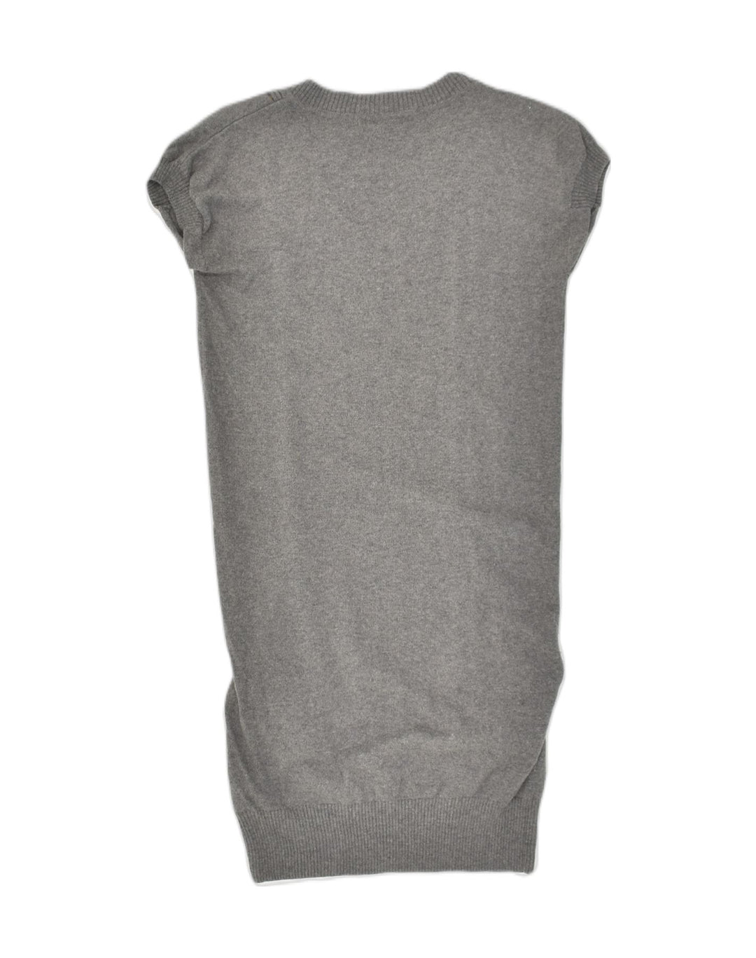 DKNY Womens Sleeveless Jumper Dress UK 4 XS Grey Cotton | Vintage Dkny | Thrift | Second-Hand Dkny | Used Clothing | Messina Hembry 