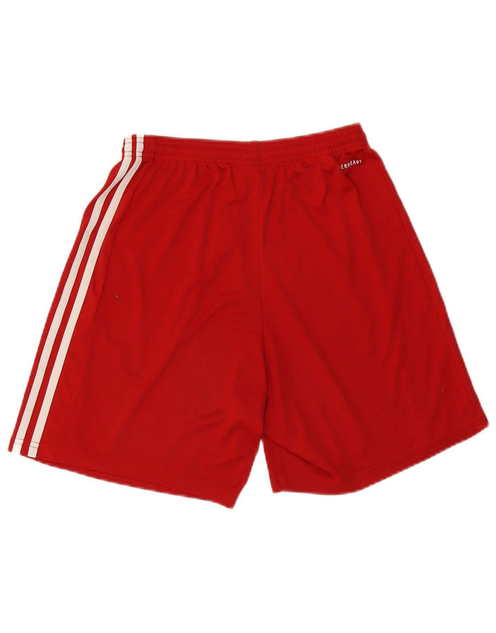 Adidas Herren Climalite Sport Shorts Mittelrotes Polyester