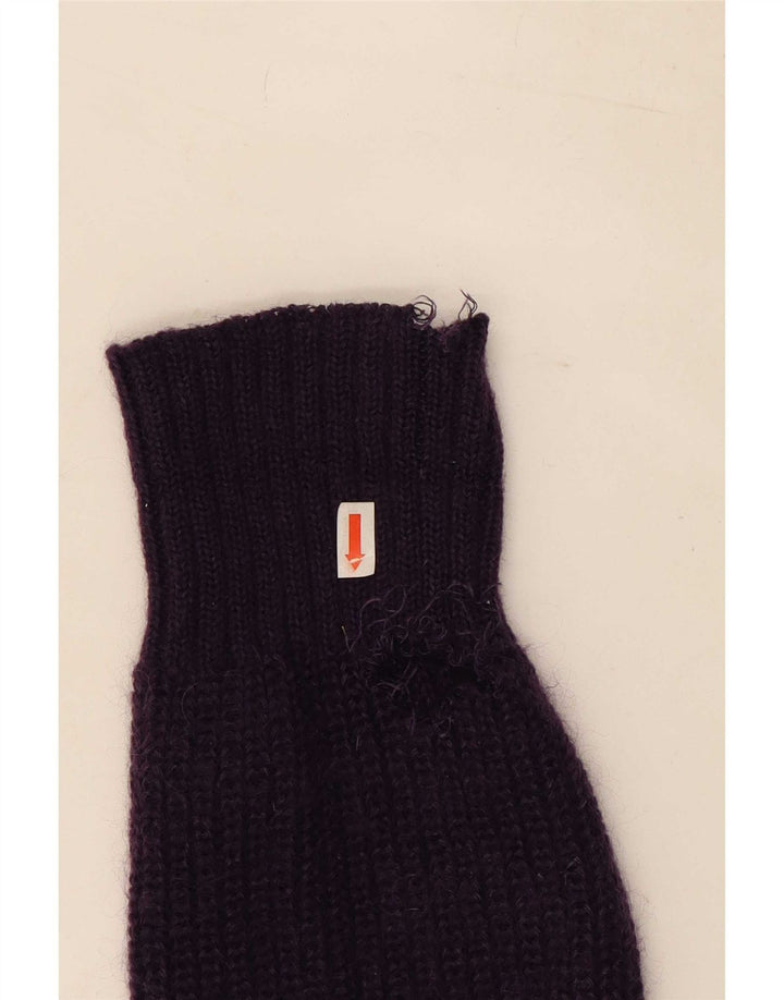 Paul Smith Herren-Cardigan-Pullover aus mittelvioletter Wolle