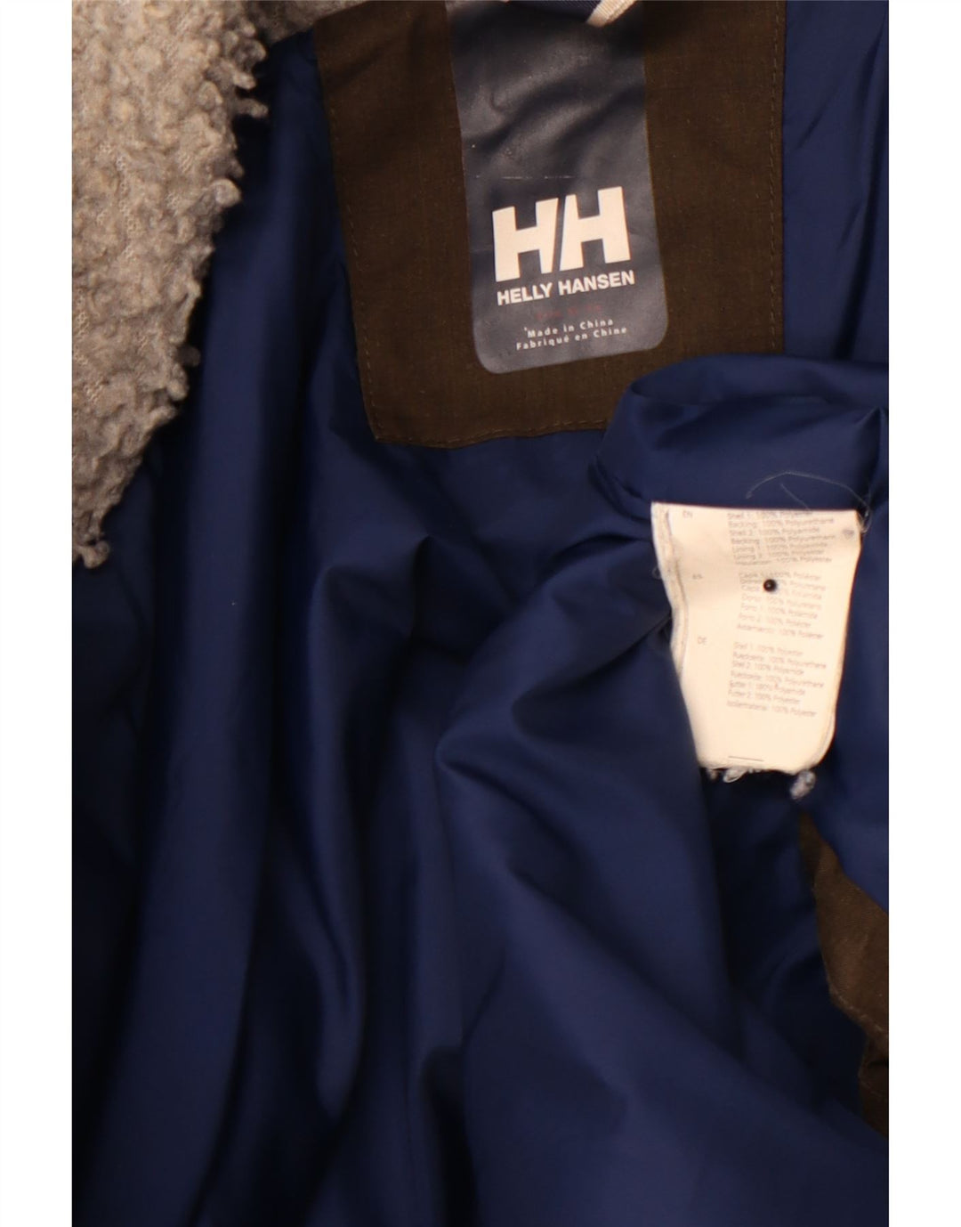 HELLY HANSEN Herren-Utility-Jacke mit Kapuze, UK 42, XL, braun, Polyester