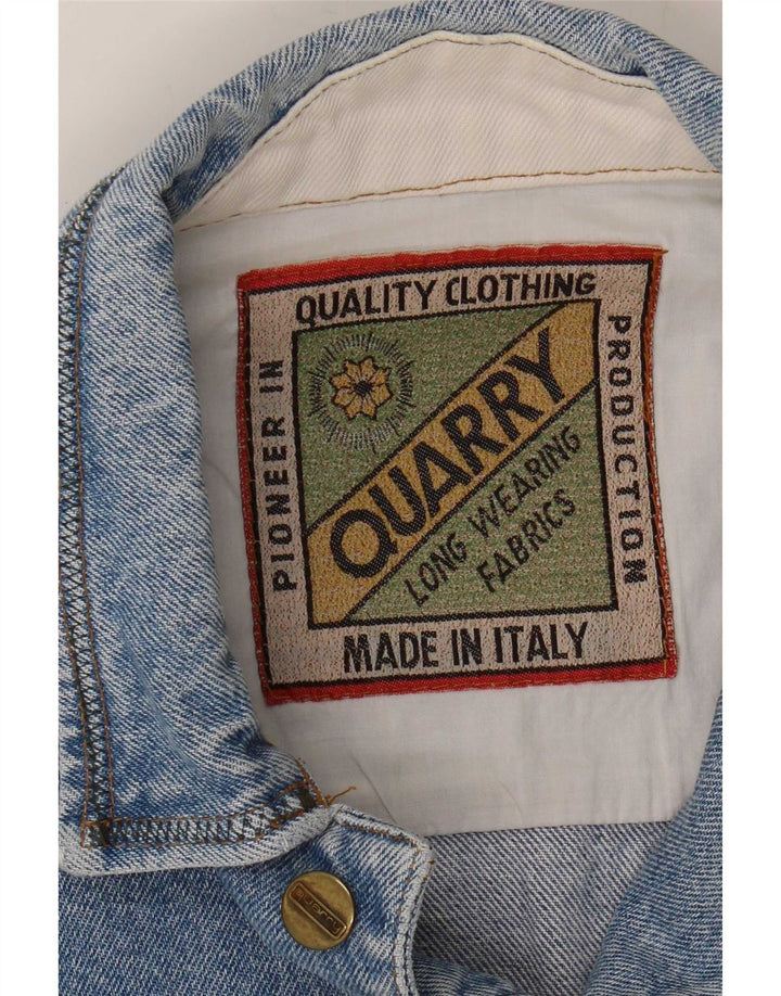 Quarry Herren Jeansjacke UK 40 Large Blue