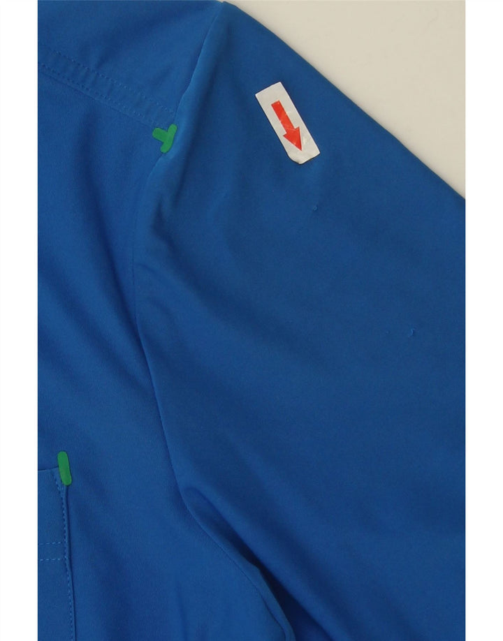 Nike Herren Dri Fit Poloshirt Mittelblaues Polyester