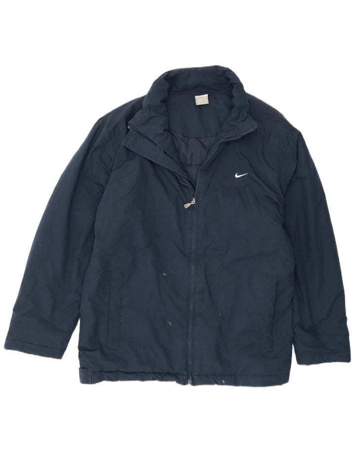 Nike Herren Windjacke UK 42/44 Large Marineblau