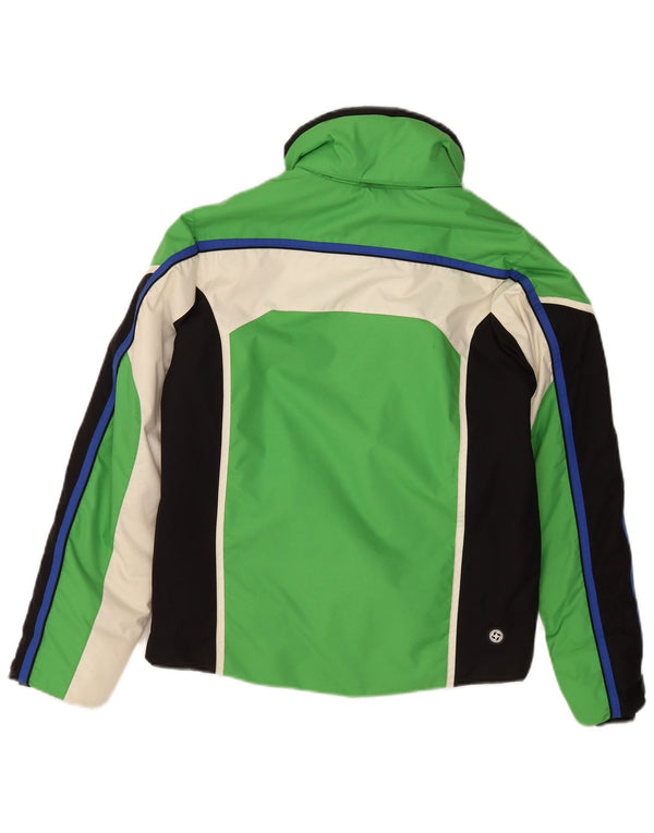 Colmar Damen Skijacke IT 38 Mittelgrün Colourblock Sports
