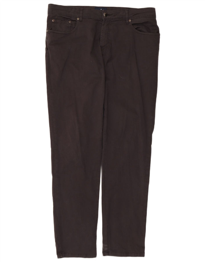 Hackett Herren Slim Freizeithose W36 L31 Braune Baumwolle
