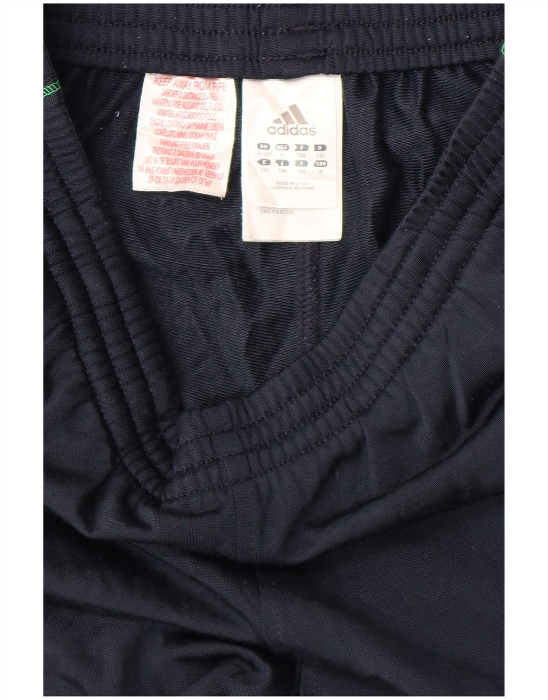 Adidas Trainingshose für Jungen, 11–12 Jahre, Marineblau, Polyester