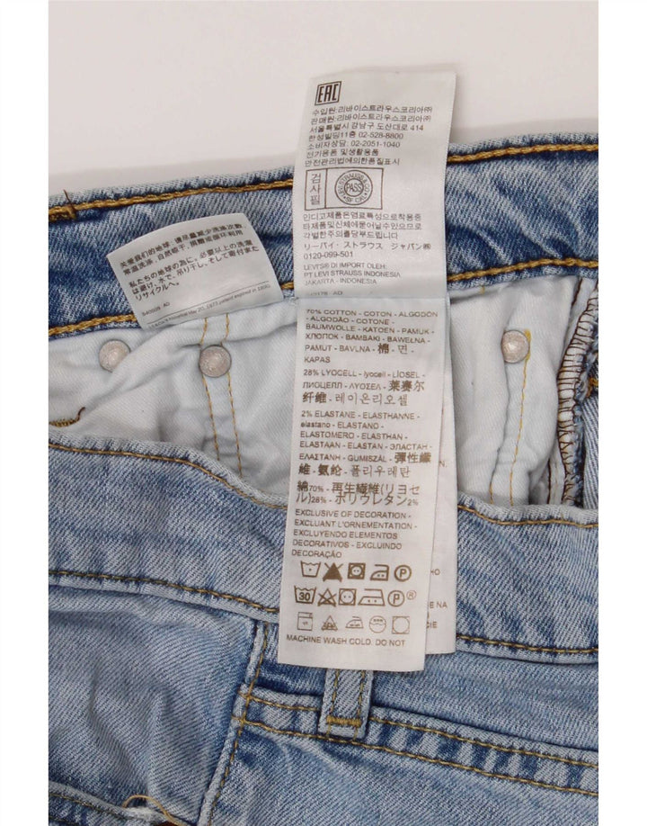 Levi's Herren 511 Slim Jeans W31 L30 Blaue Baumwolle
