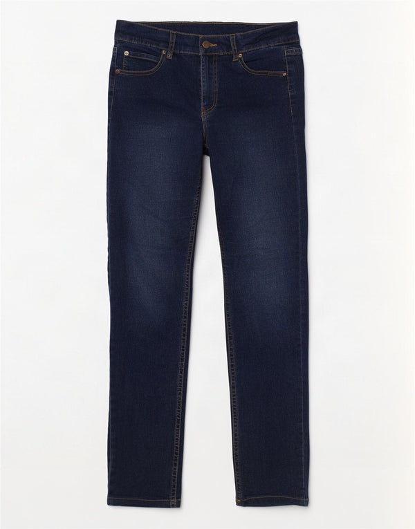 Cheap Monday Slim-Jeans für Damen, W31, L30, blaue Baumwolle