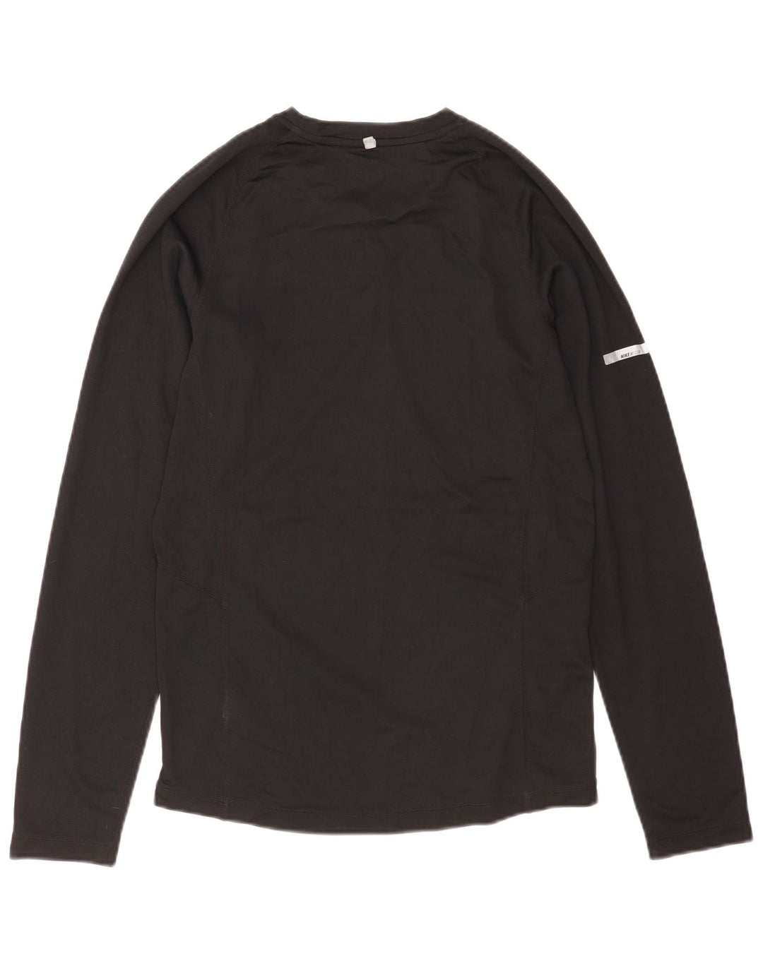 Nike Herren Dri Fit Top Langarm Small Schwarz Polyester