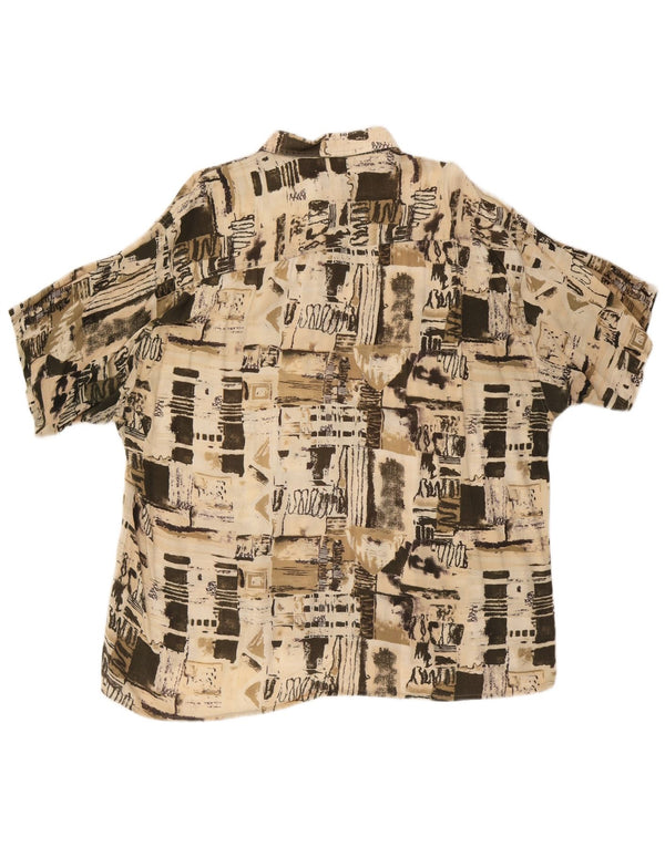 Mc Panthon Herren-Hemd mit abstraktem Muster, Größe 45/46, 2XL, mehrfarbig