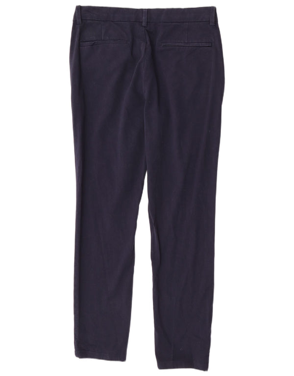 Marks & Spencer Herren Slim Chinohose W34 L31 Marineblaue Baumwolle