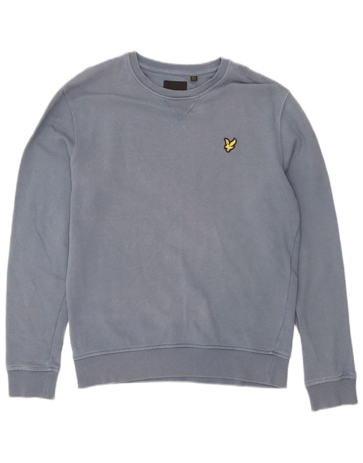 Lyle & Scott Herren Sweatshirt Pullover XS Blau Baumwolle
