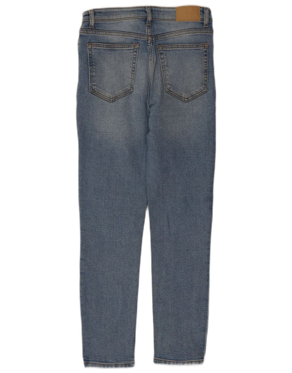 Zara Damen Slim Jeans EU 38 Small W28 L26 Blaue Baumwolle