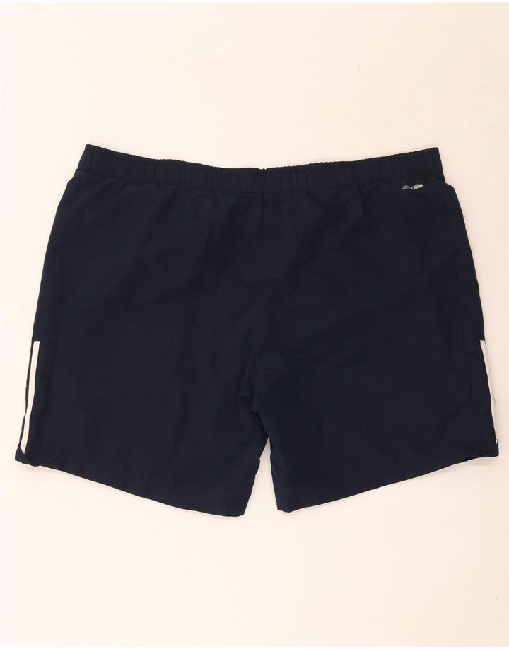 Adidas Herren Climalite Sport Shorts 2XL Marineblau Polyester