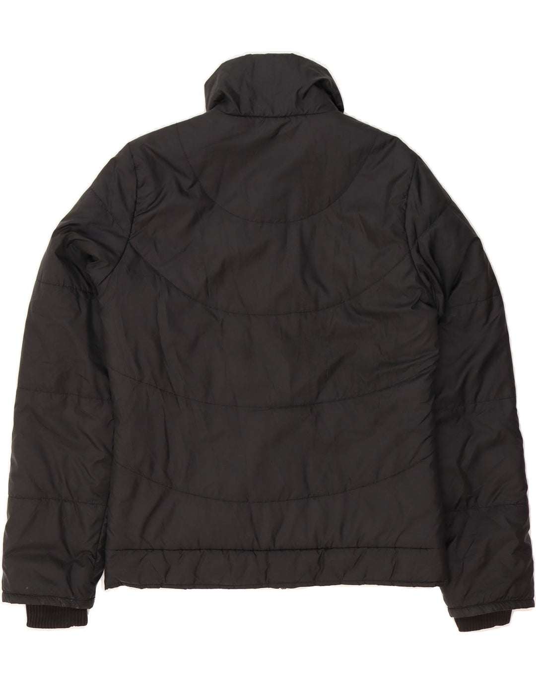 PUMA Womens Padded Jacket UK 14 Large  Black Polyester Vintage Puma and Second-Hand Puma from Messina Hembry 