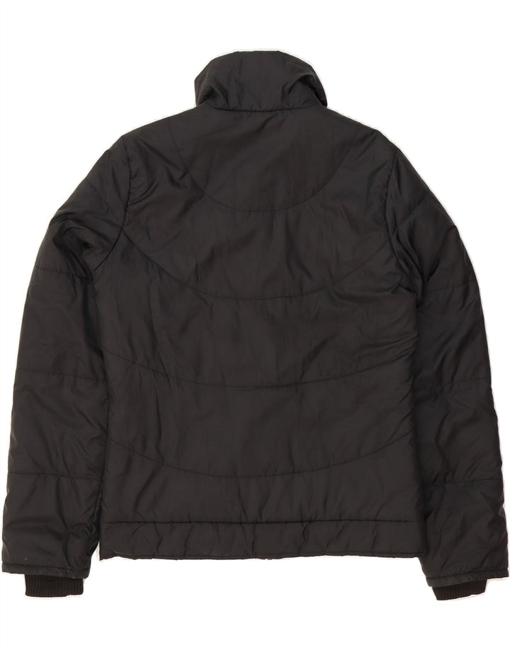 PUMA Womens Padded Jacket UK 14 Large  Black Polyester Vintage Puma and Second-Hand Puma from Messina Hembry 