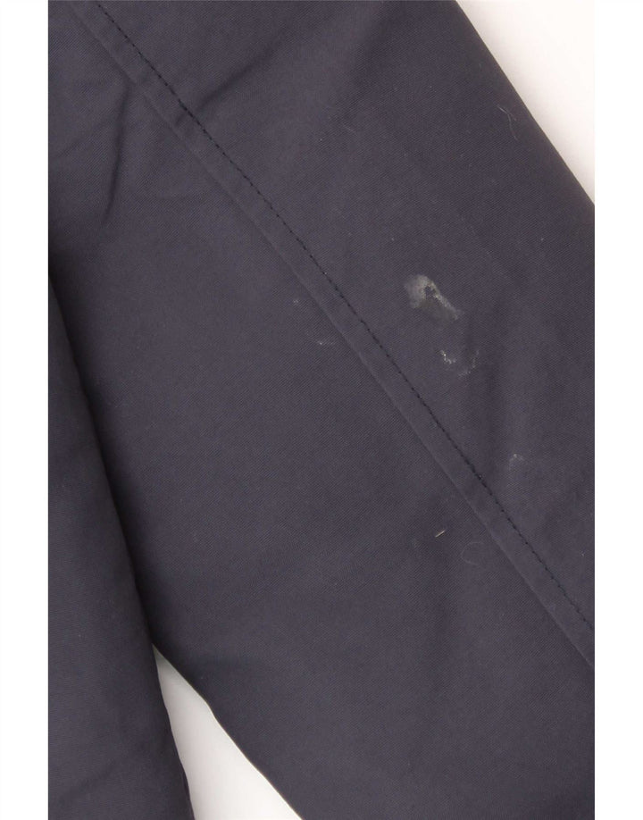 Jack Wills wattierte Herrenjacke mit Kapuze, UK 38, mittelmarineblau