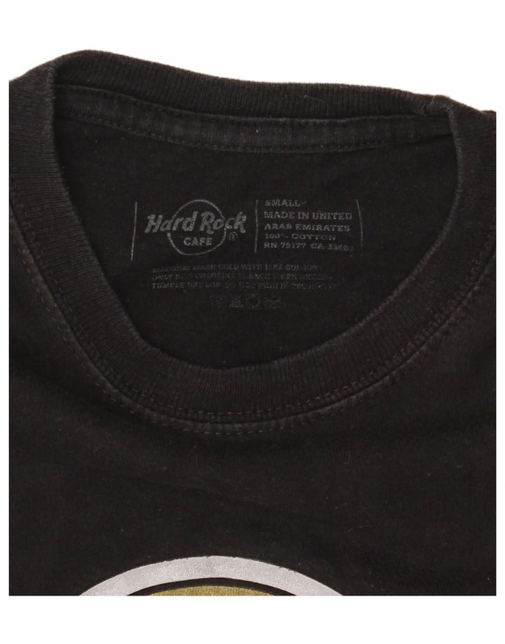 HARD ROCK CAFE Herren-T-Shirt mit Grafik, Größe S, Schwarz, Baumwolle