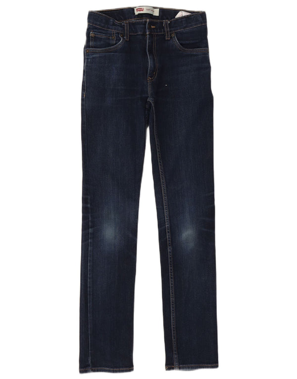 Levi's Jungen 510 Skinny Jeans 15–16 Jahre W26 L28 Marineblaue Baumwolle