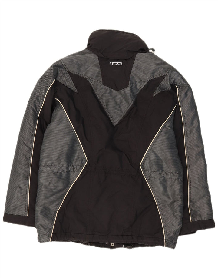 Invicta Womens Graphic Windjacke UK 14 Large Schwarz Colourblock