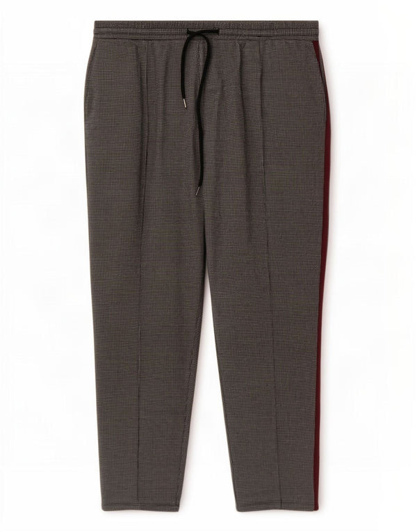 Marks & Spencer Damen Freizeithose UK 22 3XL W44 L26 Grau kariert