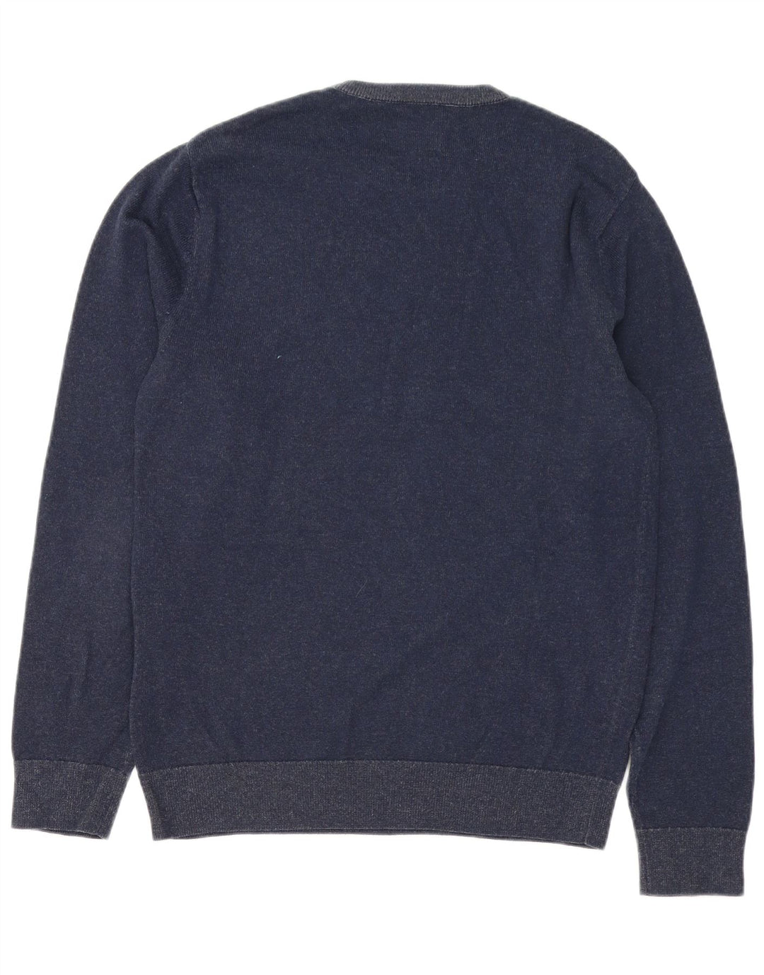 DOCKERS Herren-Pullover mit Rundhalsausschnitt, mittlere marineblaue Baumwolle