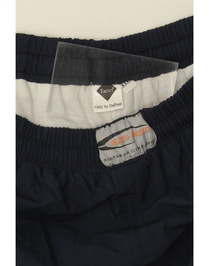 TACTEL Mens Tracksuit Trousers Joggers 3XL Navy Blue Polyamide Vintage Tactel and Second-Hand Tactel from Messina Hembry 