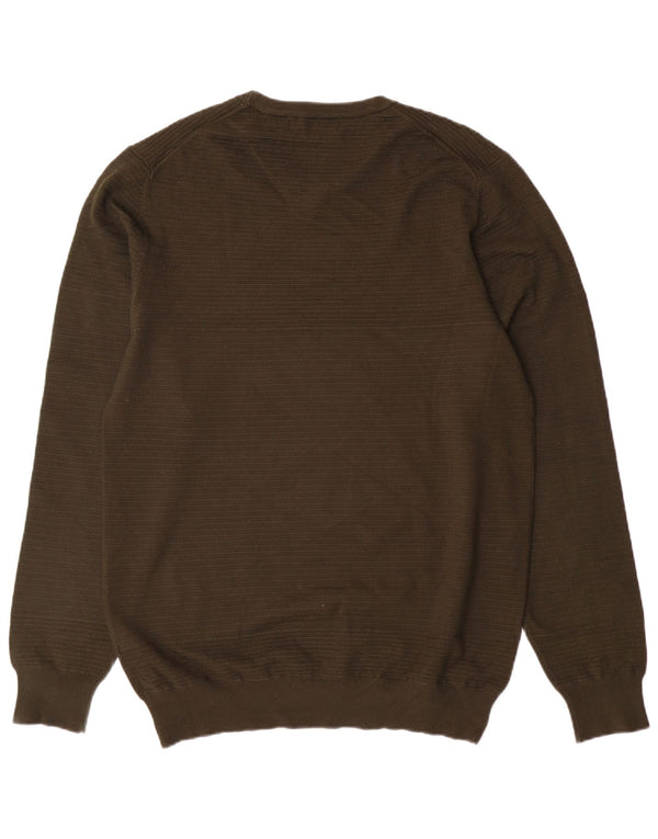 Liu Jo Herren-Pullover mit Rundhalsausschnitt, 2XL, Khaki, Viskose