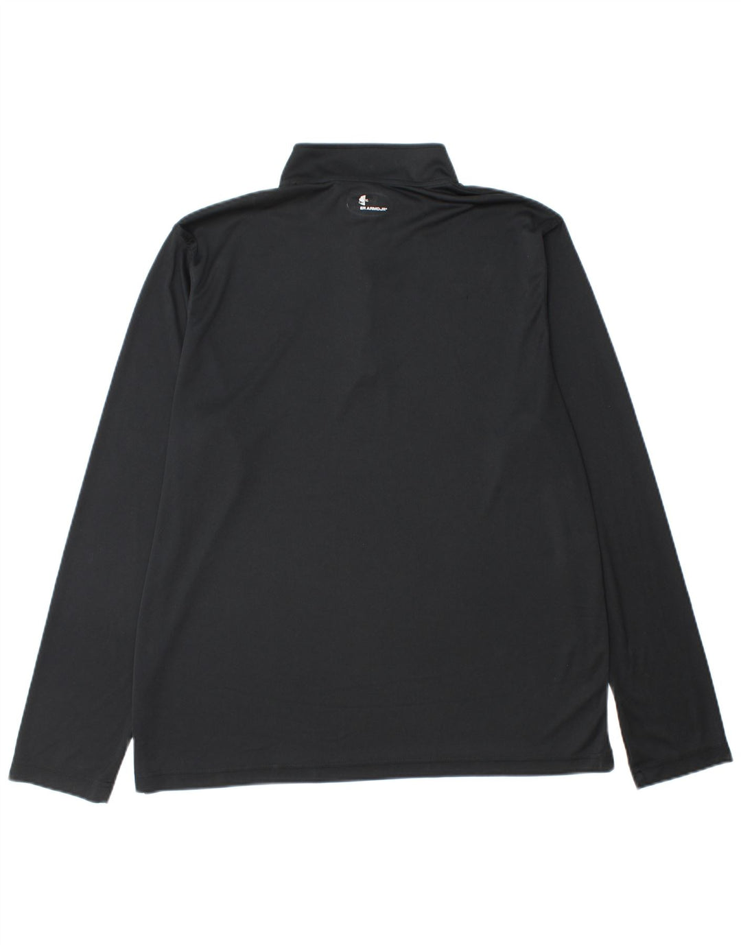 Under Armour Herren Heat Gear Zip Neck Pullover Trainingsanzug Top XL Schwarz