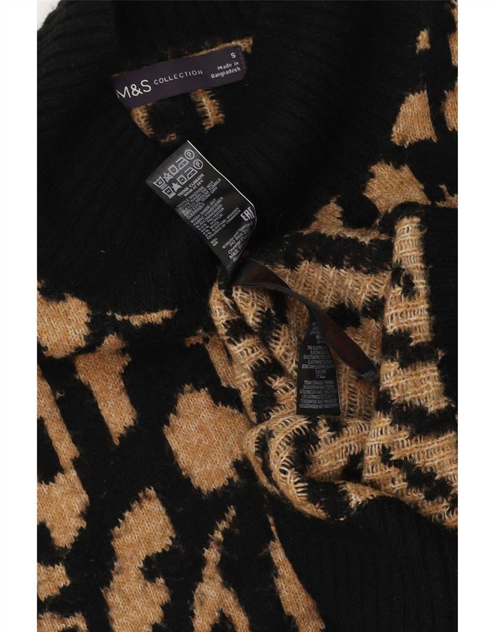 Marks & Spencer Rollkragenpullover für Damen, Gr. 10, Schwarz