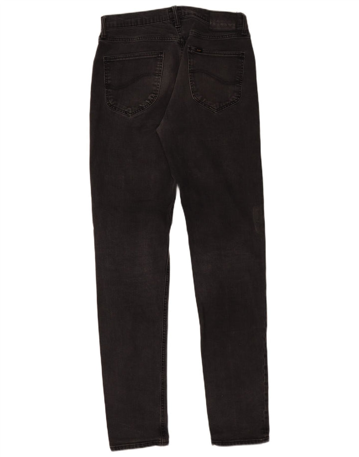 Lee Herren Arvin Slim Jeans W30 L34 Schwarze Baumwolle