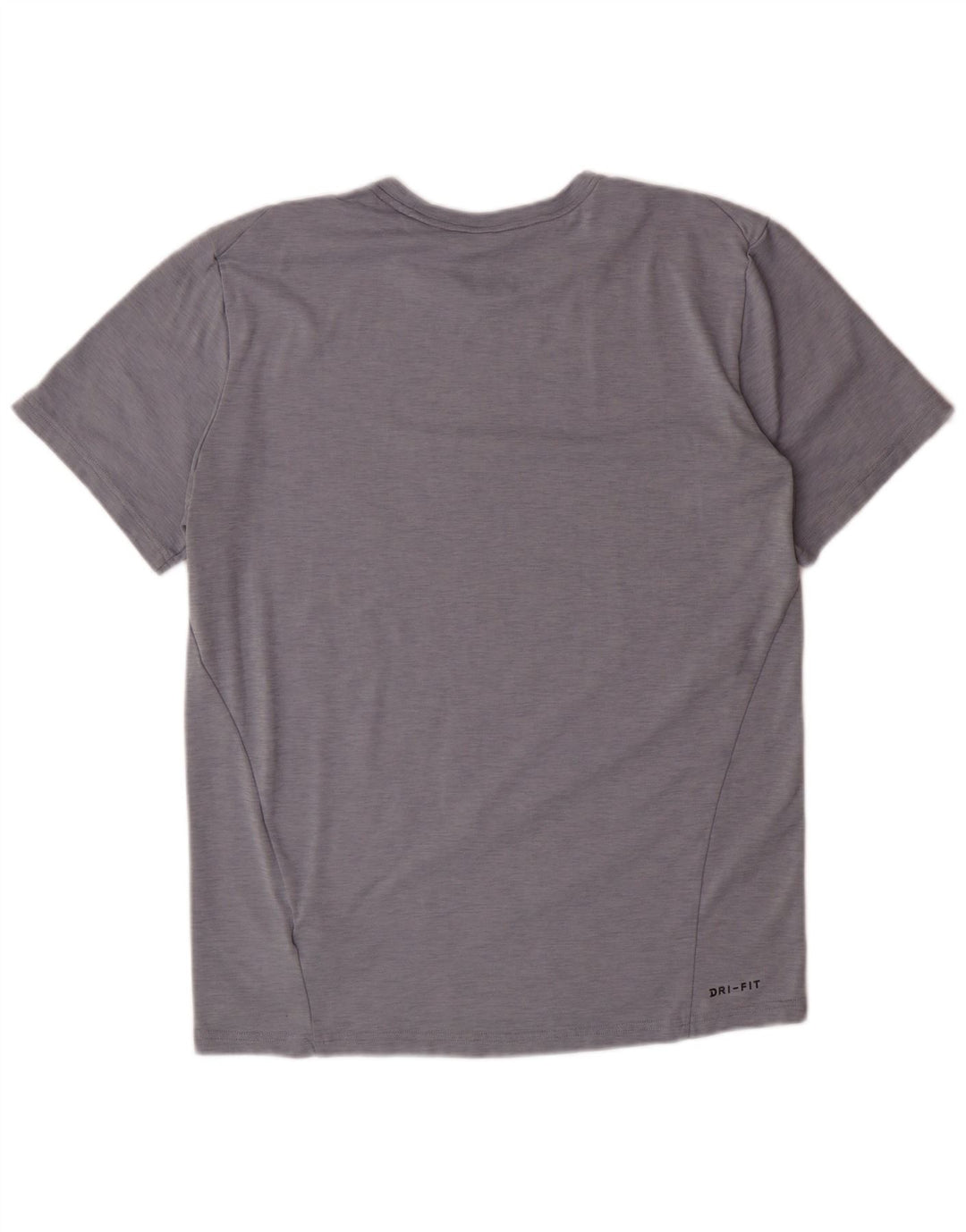 NIKE Mens Dri Fit T-Shirt Top Medium Blue Polyester