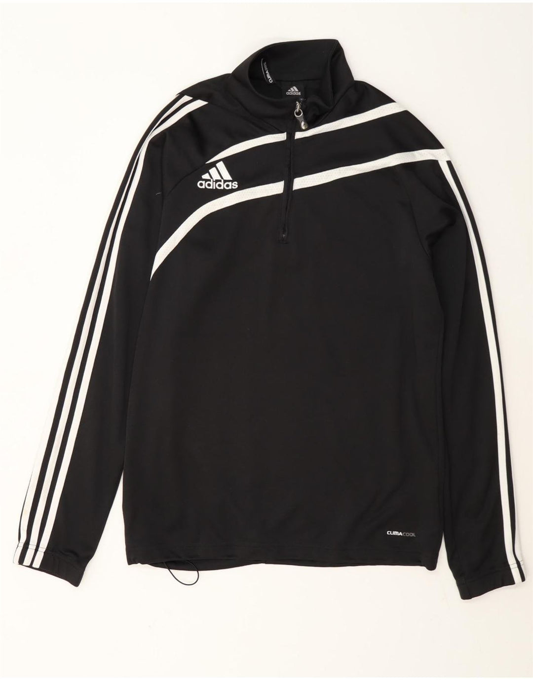 Adidas Herren Clima 365 Pullover Trainingsanzug Top UK 38/40 Medium Schwarz