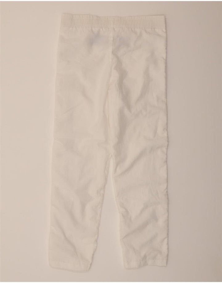 CHAMPION Mens Tracksuit Trousers Medium  White Polyester Vintage Champion and Second-Hand Champion from Messina Hembry 