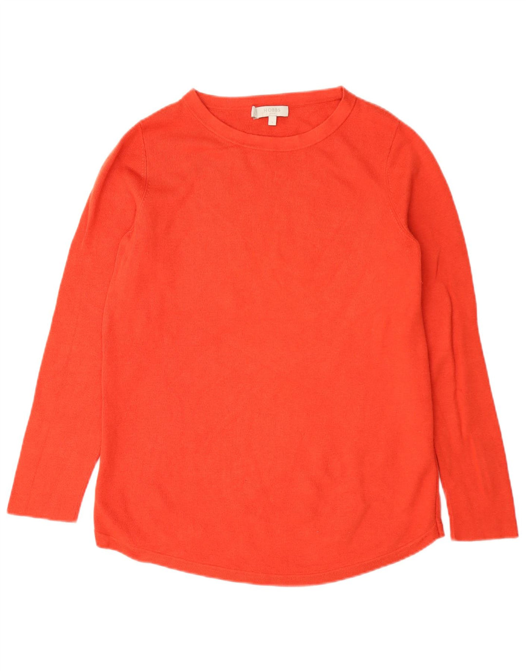Hobbs Damen Übergroßes Top Langarm UK 10 Small Orange