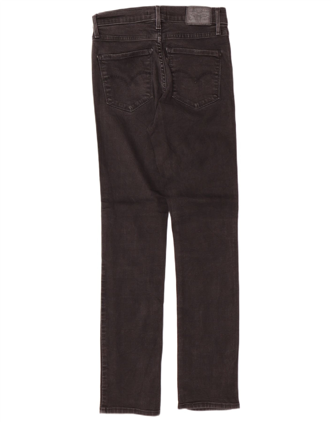 LEVI'S Damen 312 Shaping Slim Jeans W26 L30 Schwarze Baumwolle