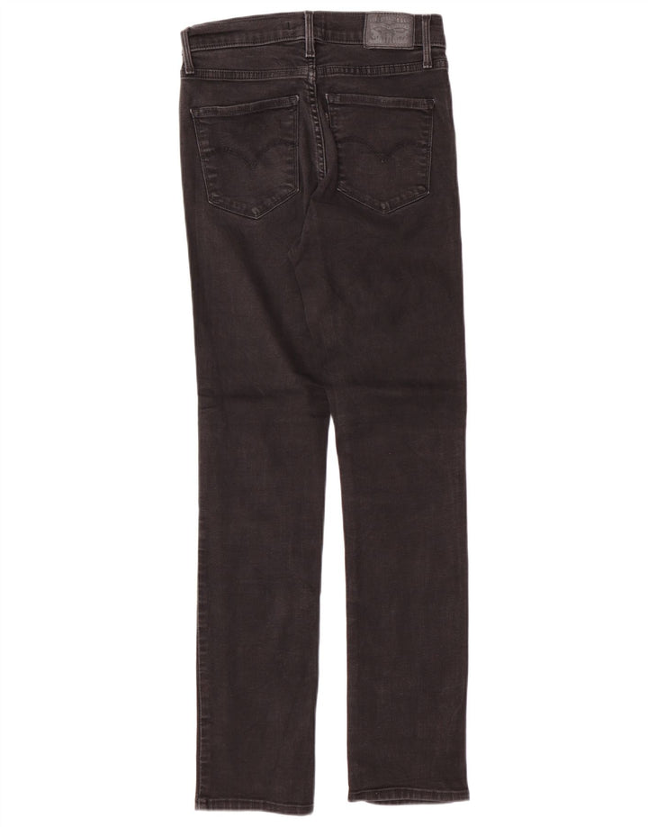LEVI'S Damen 312 Shaping Slim Jeans W26 L30 Schwarze Baumwolle