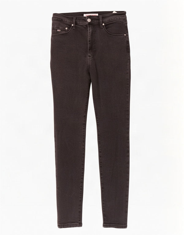 Tommy Hilfiger Damen Sylvia High Rise Super Skinny Jeans W31 L30 Schwarz