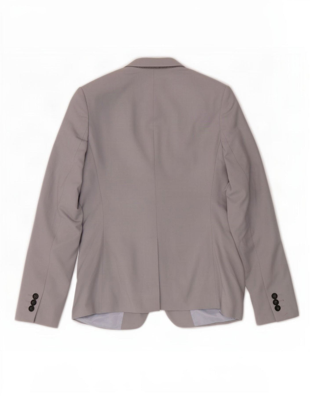 Topshop Damen-Blazer mit 1 Knopf, Gr. 8, Grau, Polyester